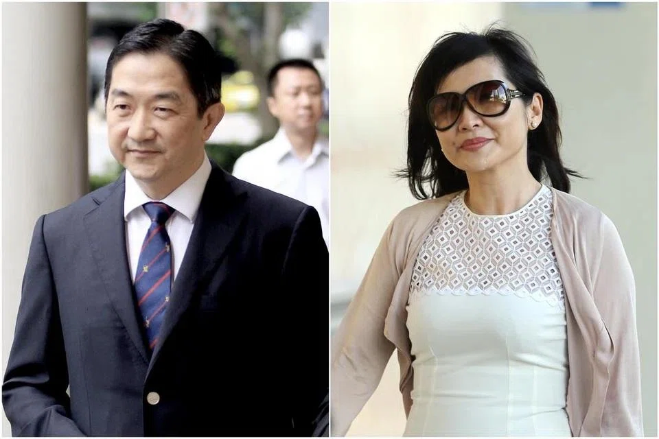John Soh Chee Wen (left) and Quah Su-Ling were convicted of a record 349 successful charges in total in December 2022.