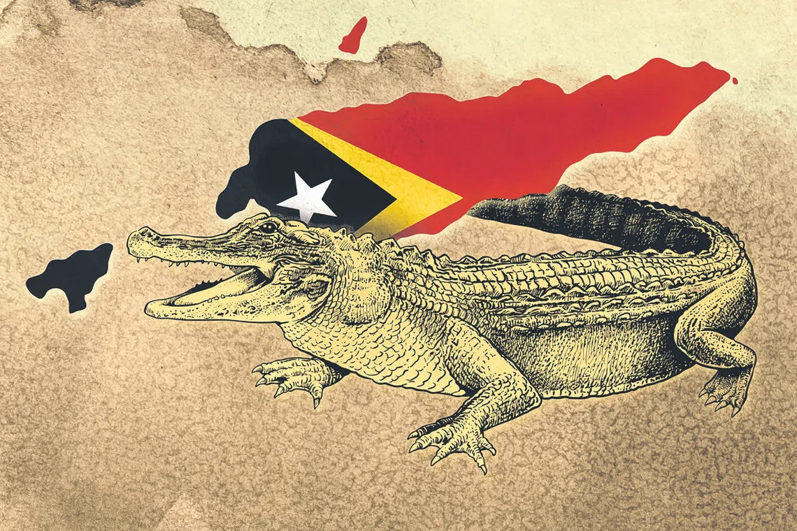 Timor-Leste is known as the "Land of the Sleeping Crocodile" due to the island's shape.