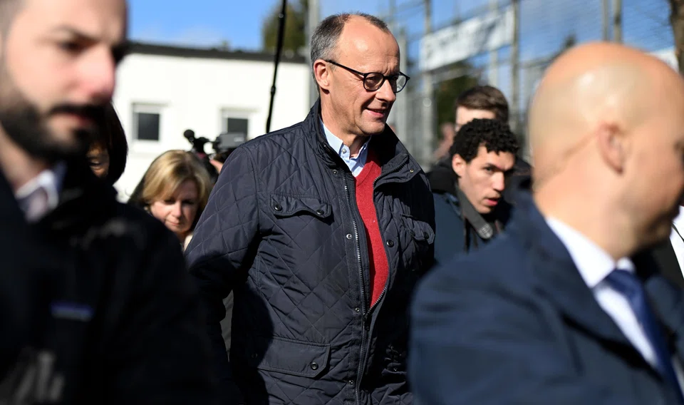 Frontrunner Friedrich Merz, in his final CDU/CSU campaign event in Munich on Saturday, said Europe needed to walk tall to be able to “sit at the main table” of the world powers.