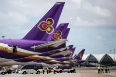 Thai Airways’s shares resumed trading on Aug 4 for the first time in five years. 