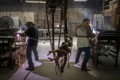 The conflict also risks tempering a nascent recovery in manufacturing. 