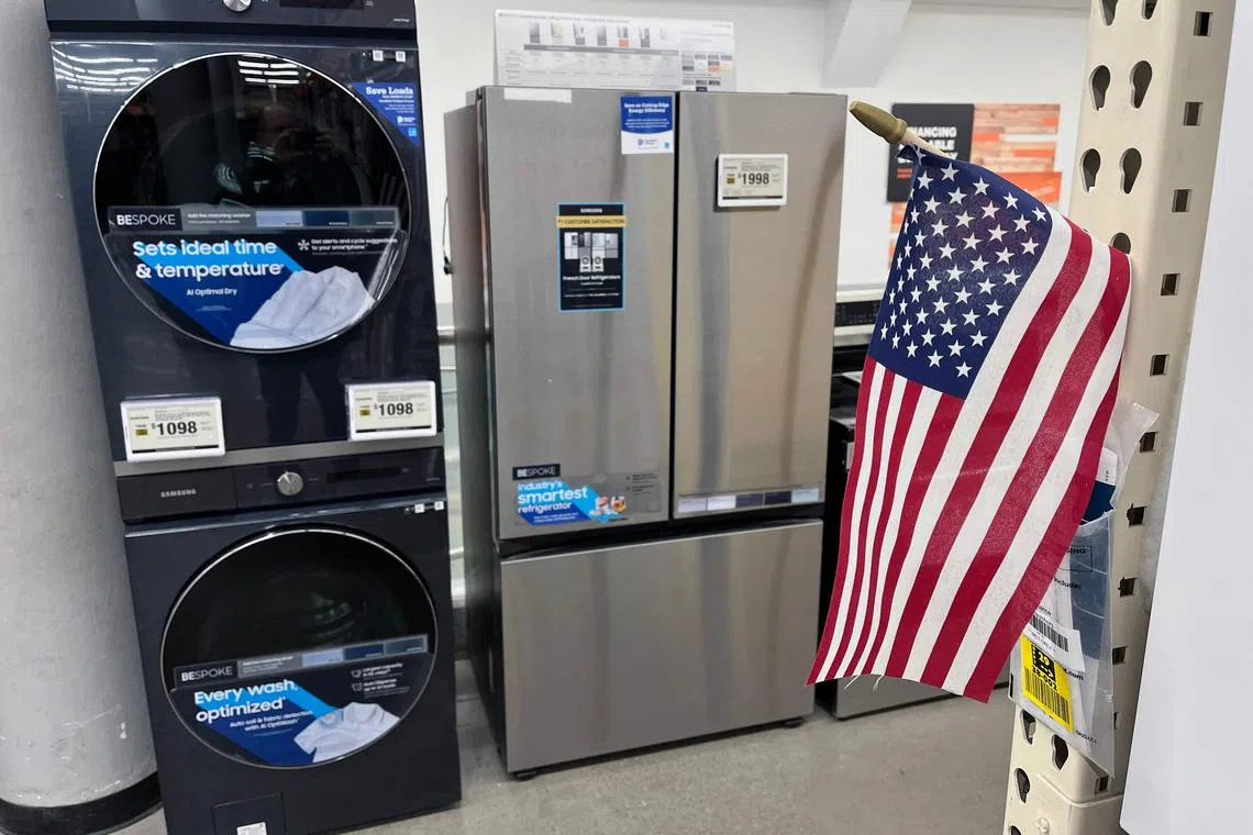 Home appliances that contain steels such as refrigerators, dryers, washing machines, dishwashers, cooking stoves and ovens will be subject to US tariffs. 