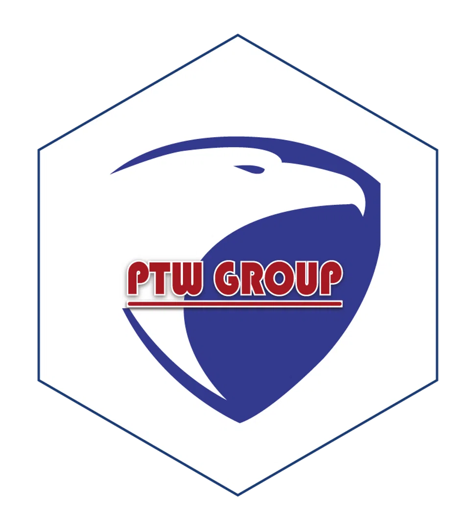 Logo of PTW on their website.