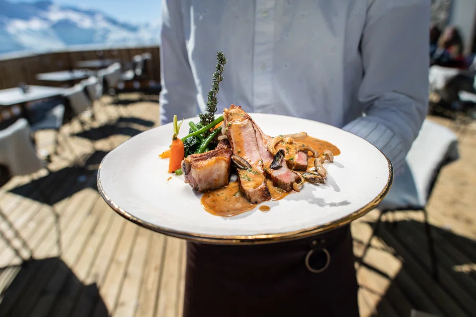 Gütsch by
Markus Neff serves well-executed dishes
using locally sourced produce.