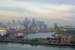 Singapore is forging ahead with a US$14 billion project to build the world's biggest automated port by 2040. 