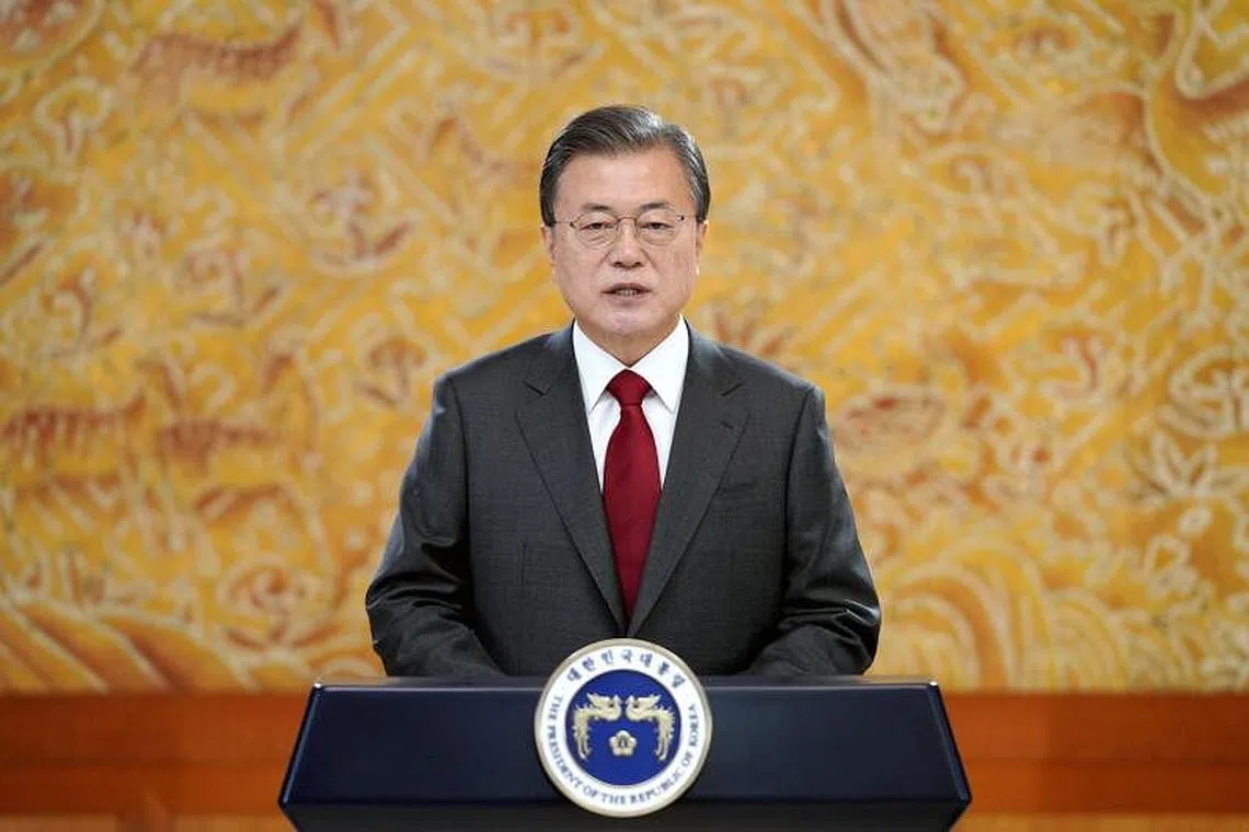 South Korea's Moon under fire for vaccine plans as Covid-19 cases surge