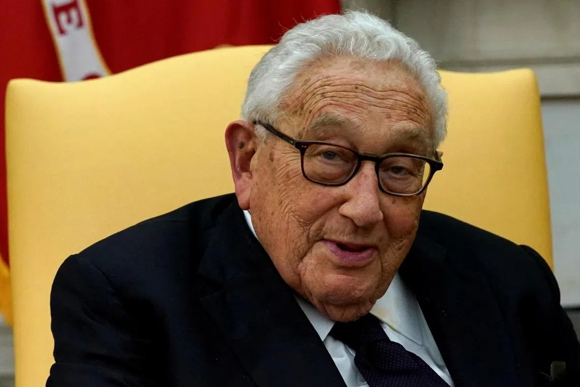 Former United States Secretary of State Henry Kissinger died at his home in Connecticut at the age of 100.