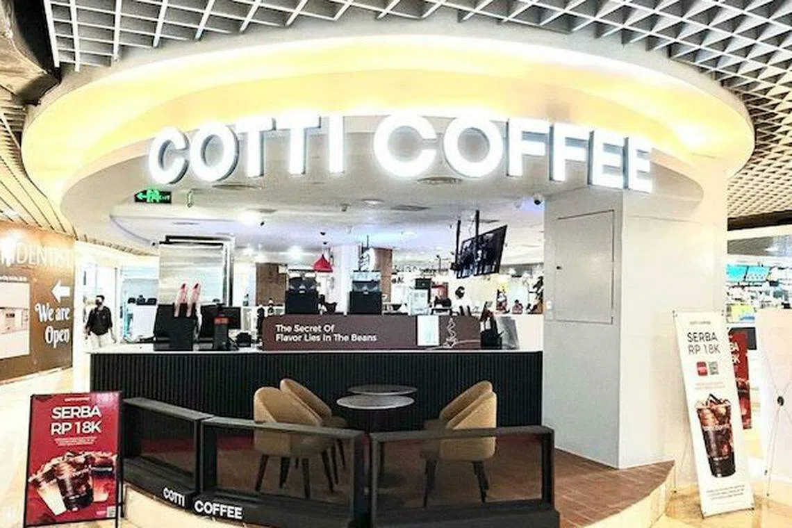 Cotti Coffee has expanded its footprint to more than 330 of China’s nearly 400 county-level cities,
