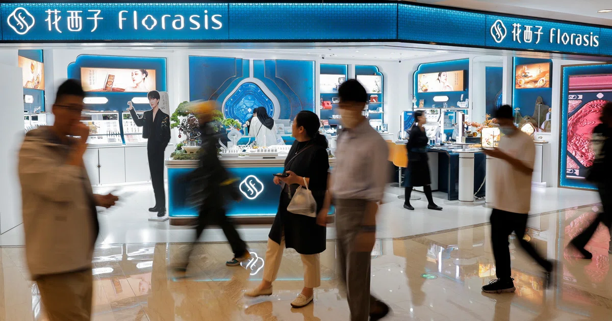 China’s beauty brands, flush with success at home, start to vie for global shelf space