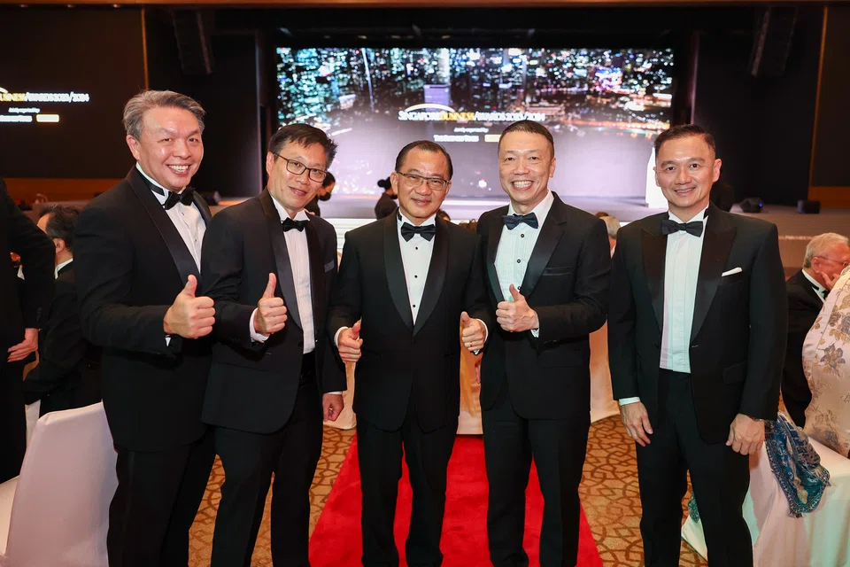 From left: Christopher Ong, senior vice-president & managing director, DHL Express Singapore; Wong Wei Kong, editor-in-chief EMTM, SPH Media; Seah Kian Peng, Speaker of Parliament, Singapore; Ken Lee, CEO Asia-Pacific, DHL Express; Ooi Yung Chiun; SVP commercial, DHL Express.