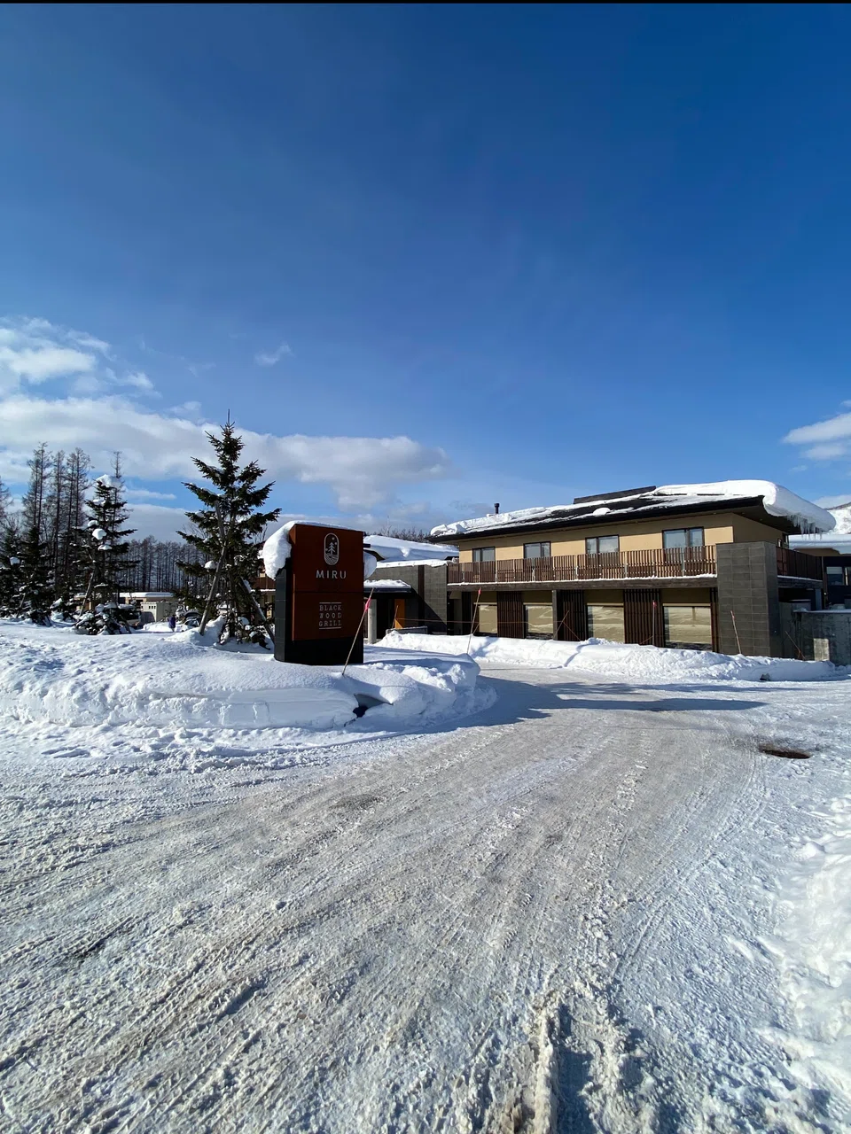 Nylon Coffee opened as a pop up at Miru Niseko resort.