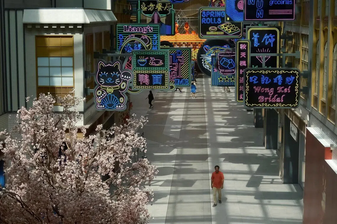 Few shoppers are heading to the sprawling Dubai Mall at the base of the Burj Khalifa as the US-Israel-Iran conflict drags on.