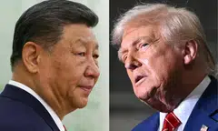 US President Donald Trump (right) departs for Malaysia late on Friday night and will also visit Japan and South Korea, where he will meet Chinese President Xi Jinping (left) next Thursday after addressing the Asia-Pacific Economic Cooperation (Apec) CEO Summit.