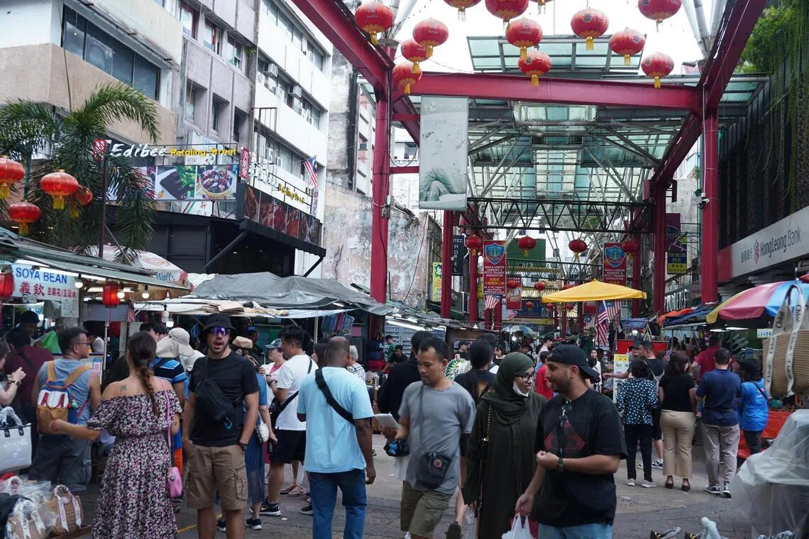 Malaysia’s Chinatown, also known as Jalan Petaling, has undergone some demographic changes. 