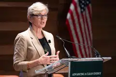 Energy Secretary Jennifer Granholm says the US could hasten the rate of replenishing the strategic oil stockpile as maintenance is completed by the end of the year.
