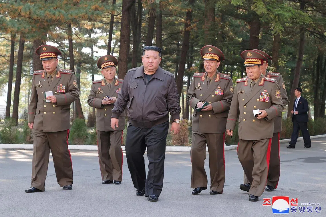 KNCA reported that Korean leader Kim Jong Un blasted the recent decision by Western powers to permit Kyiv to strike inside Russia with their weapons.