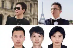 Five of the people arrested include (clockwise, from top left) Su Haijin, Su Baolin, Wang Dehai, Su Jianfeng and Su Wenqiang. 