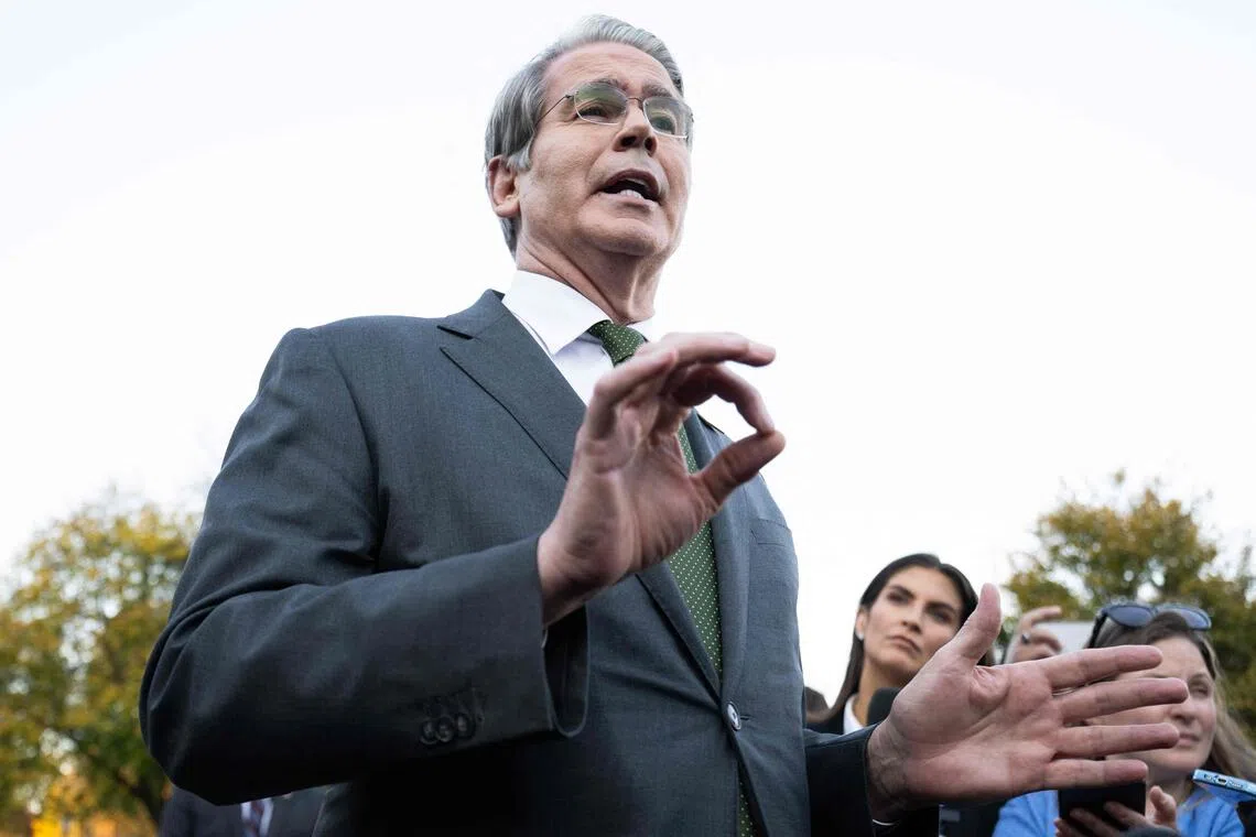 US Treasury Secretary Scott Bessent said President Trump could announce the next Federal Chair before Christmas.