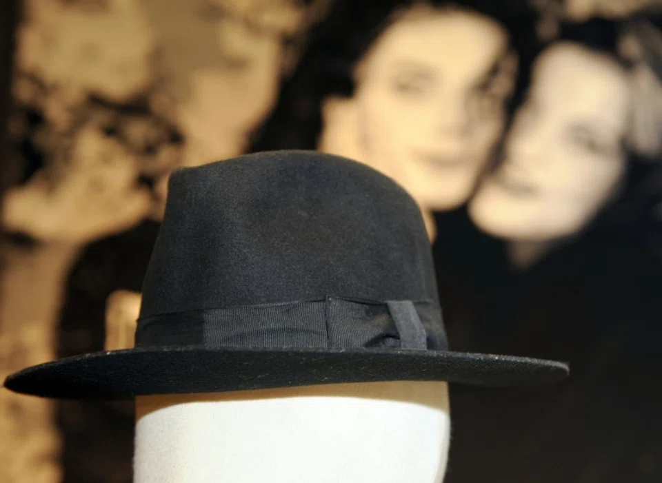 Several of Michael Jackson's fedoras have been auctioned, including this one, which was sold in December, 2009 in Los Angeles.