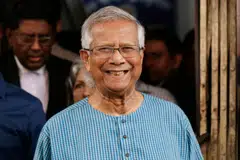 Bangladeshi Nobel peace laureate Muhammad Yunus, who is currently in Europe and is due to return to Dhaka on Thursday afternoon, told AFP he was willing to lead the interim government.