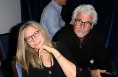 Singer Barbra Streisand and actor James Brolin attend the "And So It Goes" premiere at Guild Hall in East Hampton, New York, on July 6, 2014. Streisand has been married to actor James Brolin for a quarter of a century.
