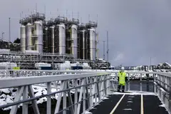 European energy firms broadly trade at a 40 per cent discount to their US peers. 