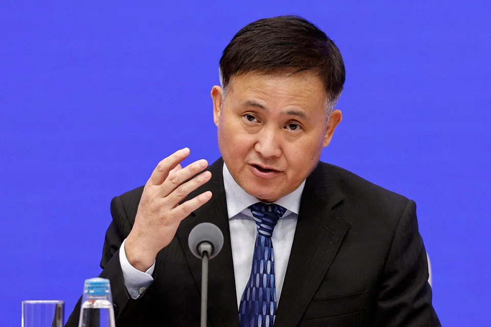 People's Bank of China Governor Pan Gongsheng says: “Recently, a number of factors have pushed up (the) dollar index, and non-dollar currencies have mostly depreciated. But RMB (yuan) has remained largely stable despite the high market volatility.”