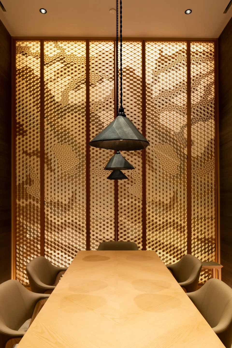 One of Aoki's private rooms.