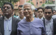 Yunus, known as the “banker to the poorest of the poor”, was awarded the Peace Prize in 2006 for his work loaning small cash sums to rural women.
