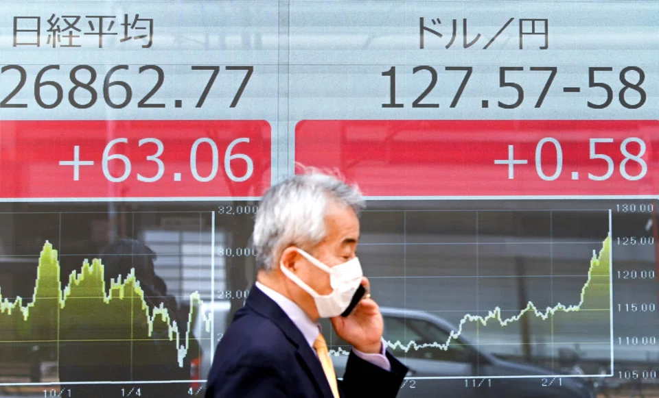 Financial markets in China, Indonesia, Japan, Malaysia and Thailand are closed on Wednesday. 