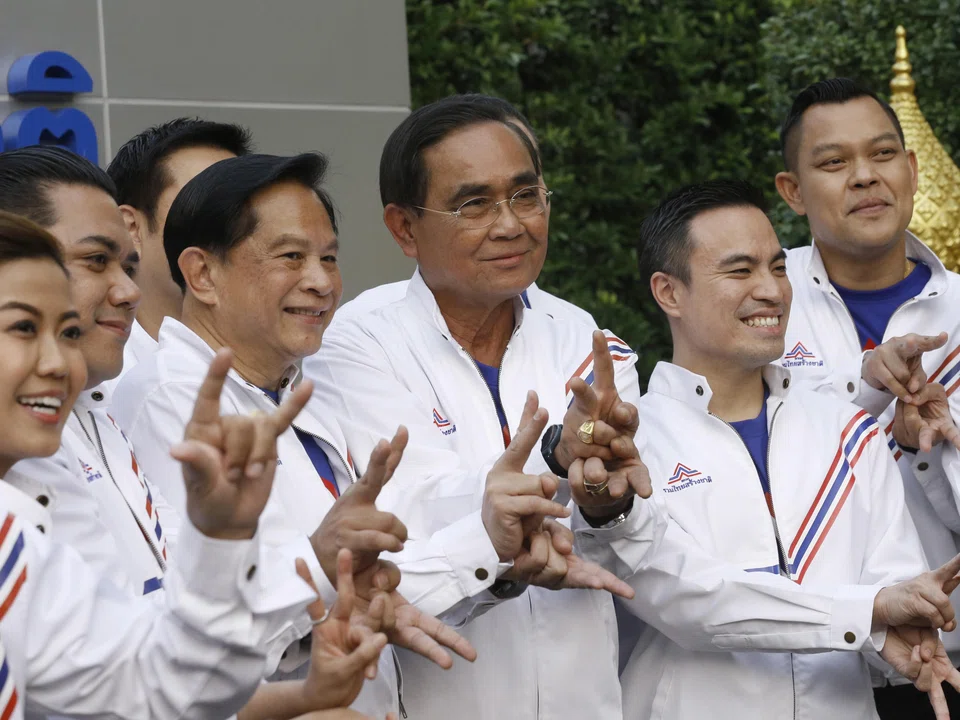 Thai Prime Minister Prayut Chan-o-cha (centre) last week indicated he will call for a dissolution of the House in early March, paving the way for a May election. 