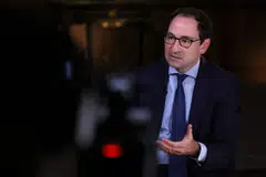 Blackstone president Jon Gray says declining borrowing costs and a booming market for commercial mortgage-backed securities are fuelling deals.