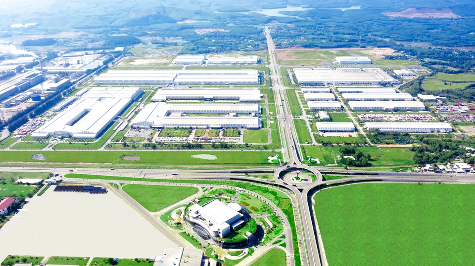 Thaco, a pioneer of Vietnam's auto industry, has seven plants in its industrial park (above) in Quang Nam province that produce a range of vehicles for brands such as Kia, Mazda and Peugeot. 