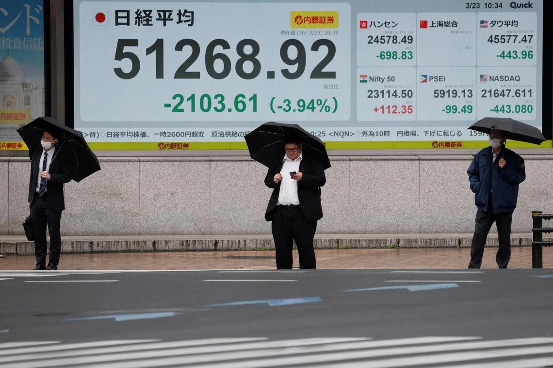 Japan’s Nikkei 225 closed at 3.5% on Monday.