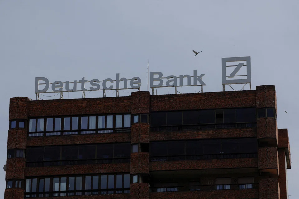 Deutsche Bank, Germany’s largest lender, recorded net profit attributable to shareholders of 1.78 billion euros (S$2.66 billion) in the quarter, up from 1.28 billion euros a year earlier.