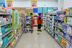 Overall food inflation climbed 3.3 per cent in September from a year ago, while the cost of fresh vegetables surged 22.9 per cent.