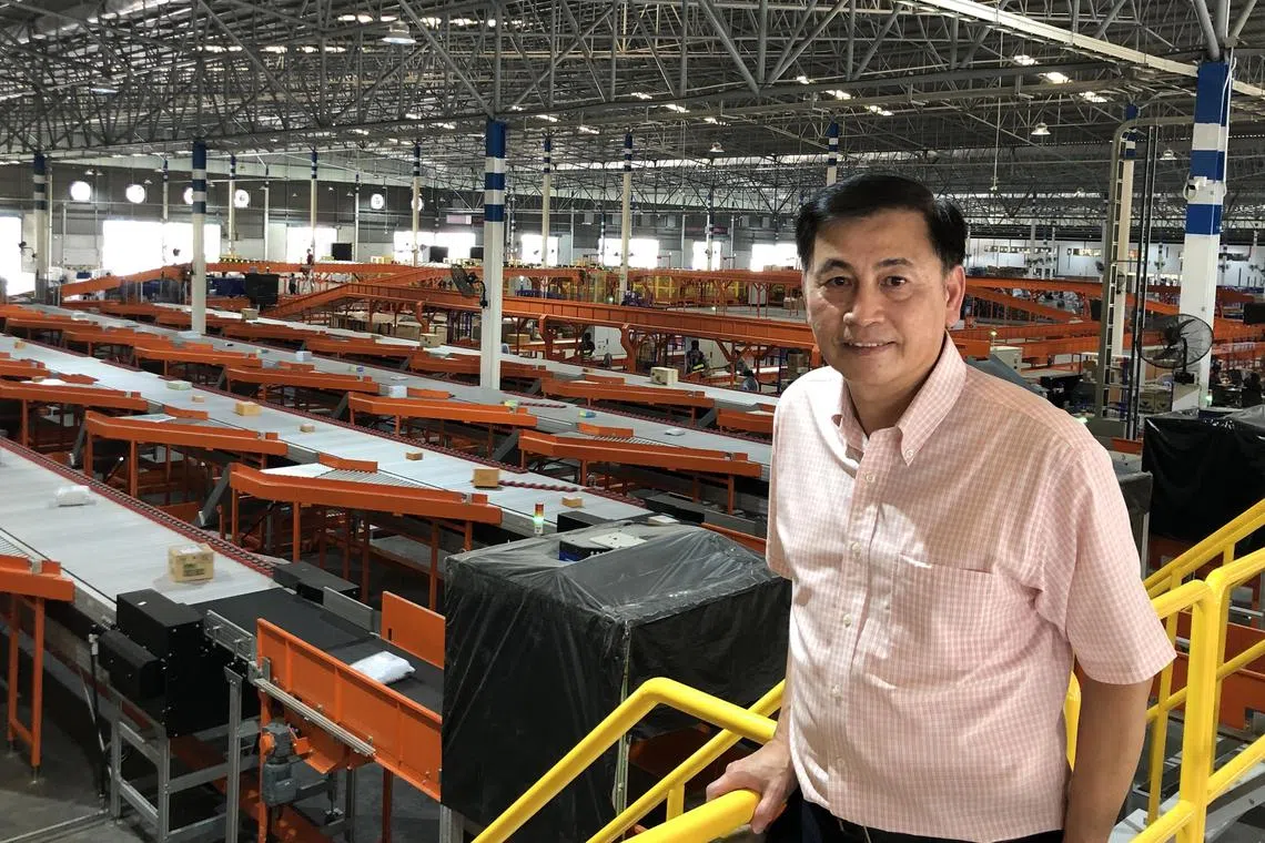 A-Plus Automation managing director Rodney Ham's decision to pivot into e-commerce logistics paid off.