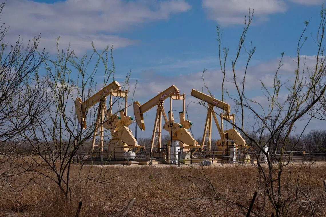 Brent crude futures rose as much as 13 per cent to US$82.37 a barrel on Monday, the highest since January 2025, before settling 6.7 per cent higher at US$77.74 a barrel. 