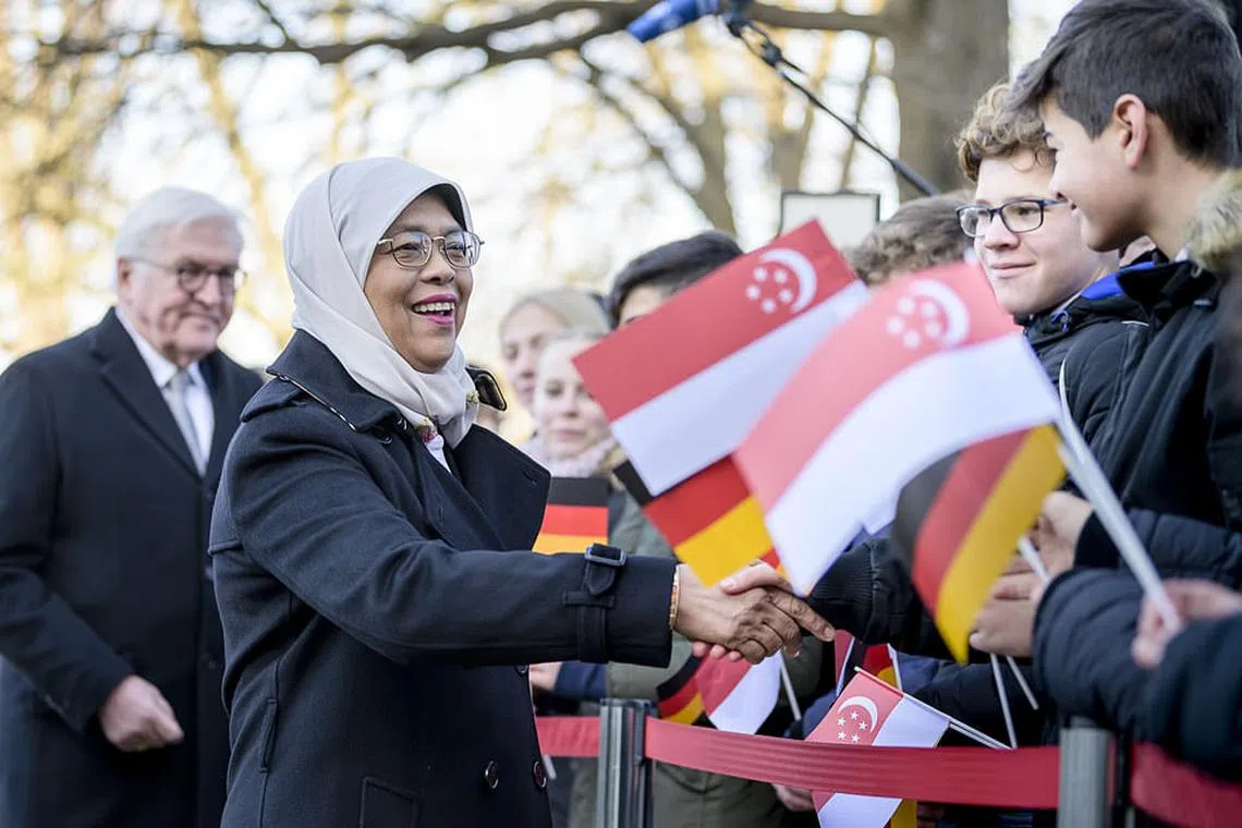 Singapore, Germany keep in touch during virus outbreak