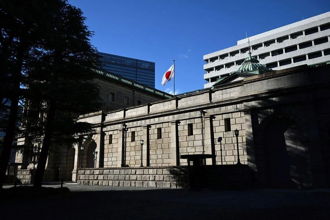 The BOJ kept interest rates steady on Friday but retained hawkish inflation forecasts, stressing its vigilance to price risks from a weak yen.