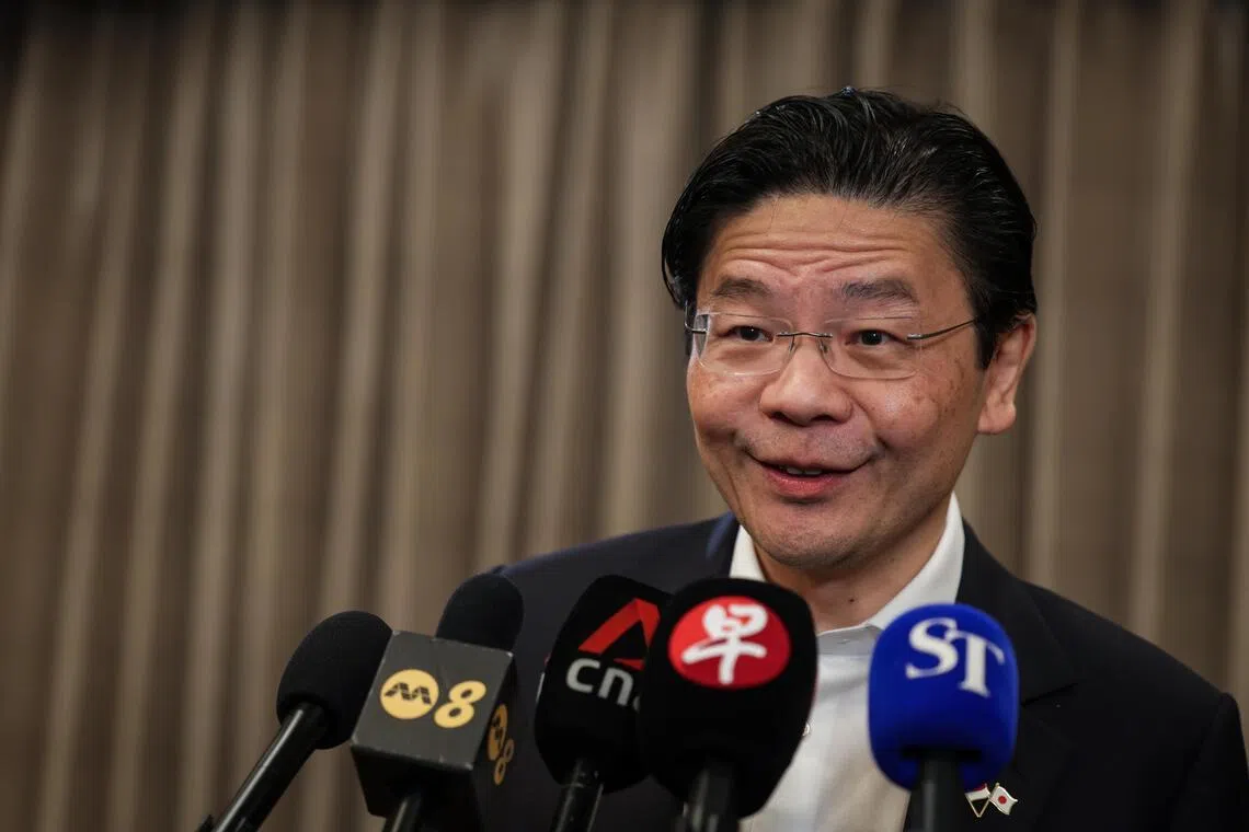 PM Lawrence Wong will also engage the Singaporean community in Hong Kong at a reception.