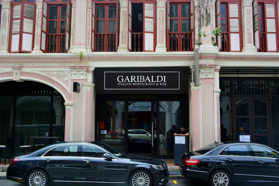 The exterior of Garibaldi.