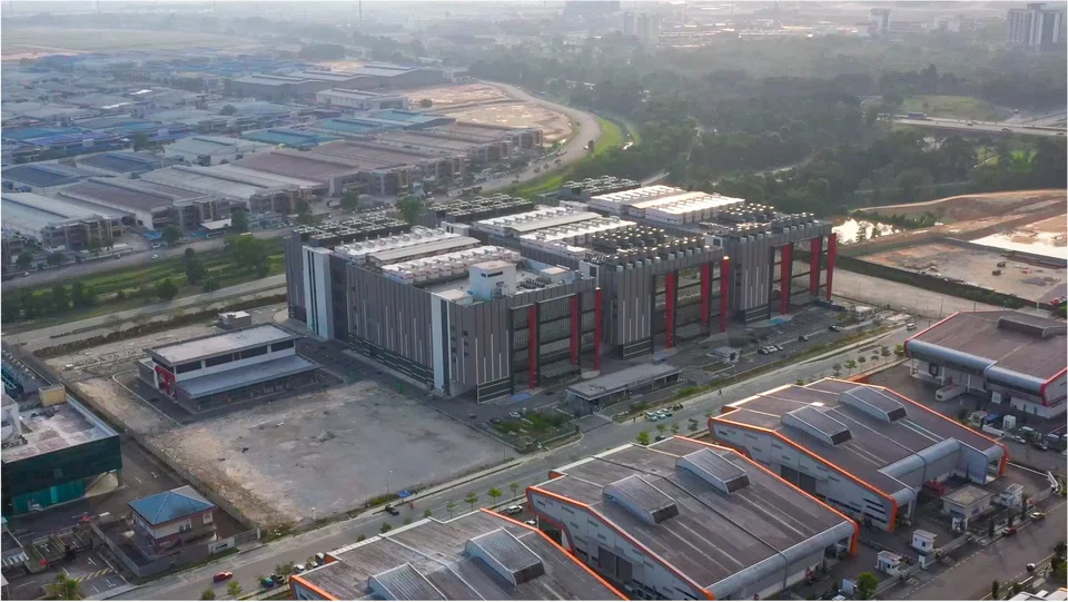 An aerial view of a DayOne data centre in Johor. DayOne is a fast-growing global digital-infrastructure platform with operations in markets such as Malaysia, Indonesia, Thailand, Japan and Hong Kong. 