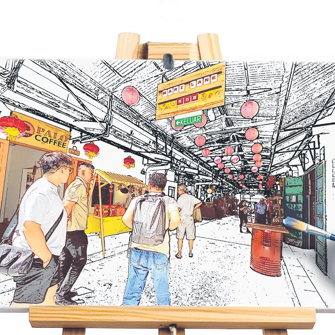 The once-disused horse stables at the Perak Turf Club in Malaysia have been repurposed into the Ipoh Stables Market, a nostalgic modern marketplace.