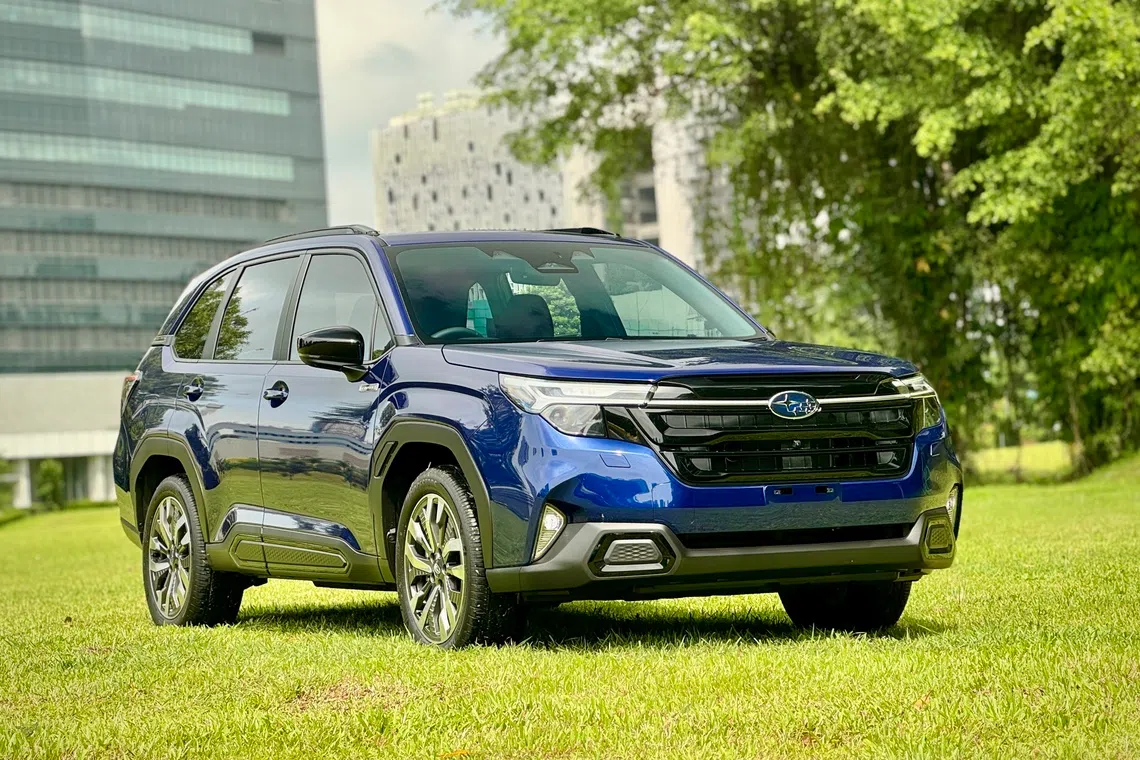 The Forester's e-Boxer hybrid system, as Subaru calls it, pairs a 122 horsepower motor (fed by a 1.1 kilowatt-hour battery) with a 2.5-litre engine.