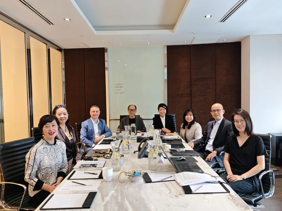 CEO SUITE’s management team welcomes newly appointed CEO, Paul MacAndrew (third from left), as he leads the company into a new era of AI-powered innovation and global expansion.