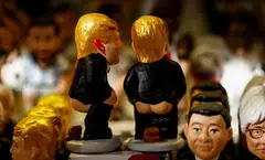 Trump figurines also proved popular in 2016 when he won a first Presidential term, and in 2020 when he lost the election.
