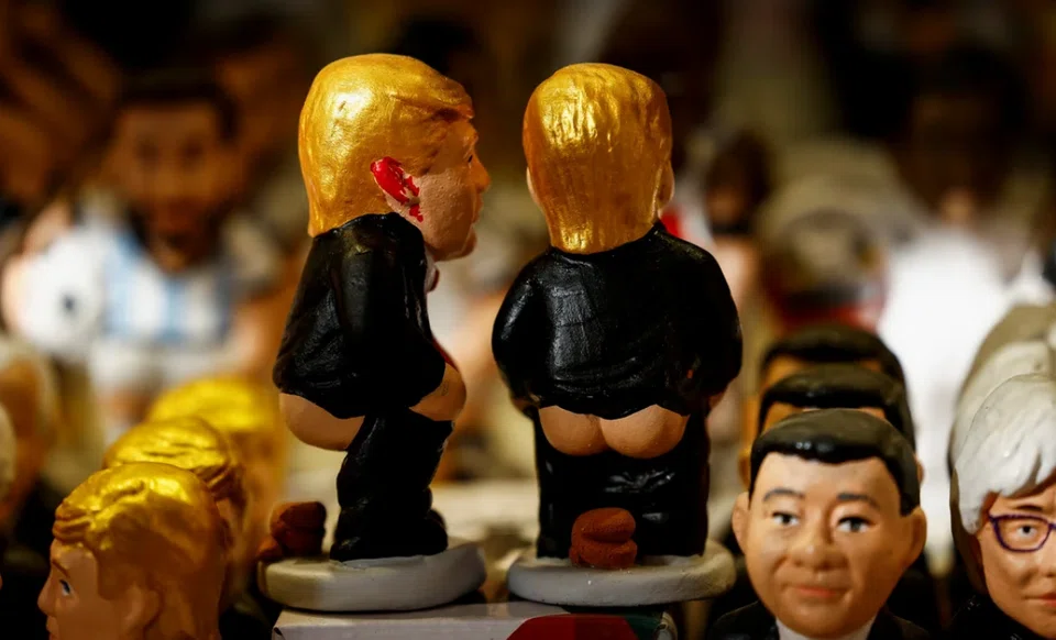 Trump figurines also proved popular in 2016 when he won a first Presidential term, and in 2020 when he lost the election.