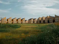 By 2040, this former World War II airfield will be transformed into a thriving town with 10,000 homes and about 25,000 residents. 