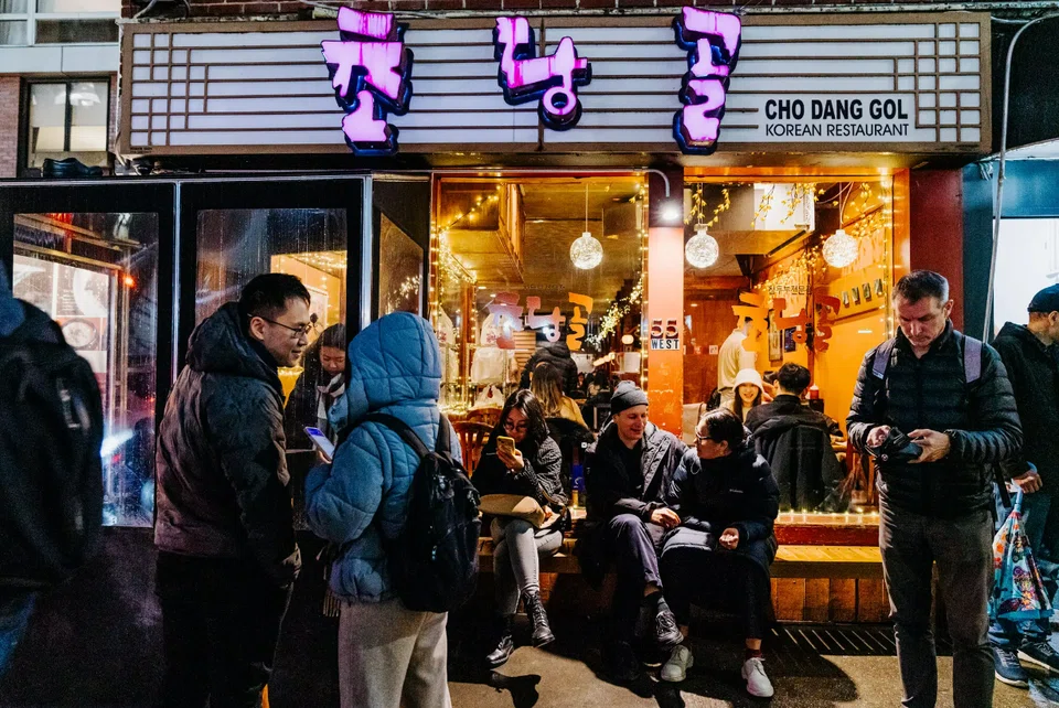 At one of Hand’s most popular restaurants, Cho Dang Gol, wait times can stretch to three hours.
